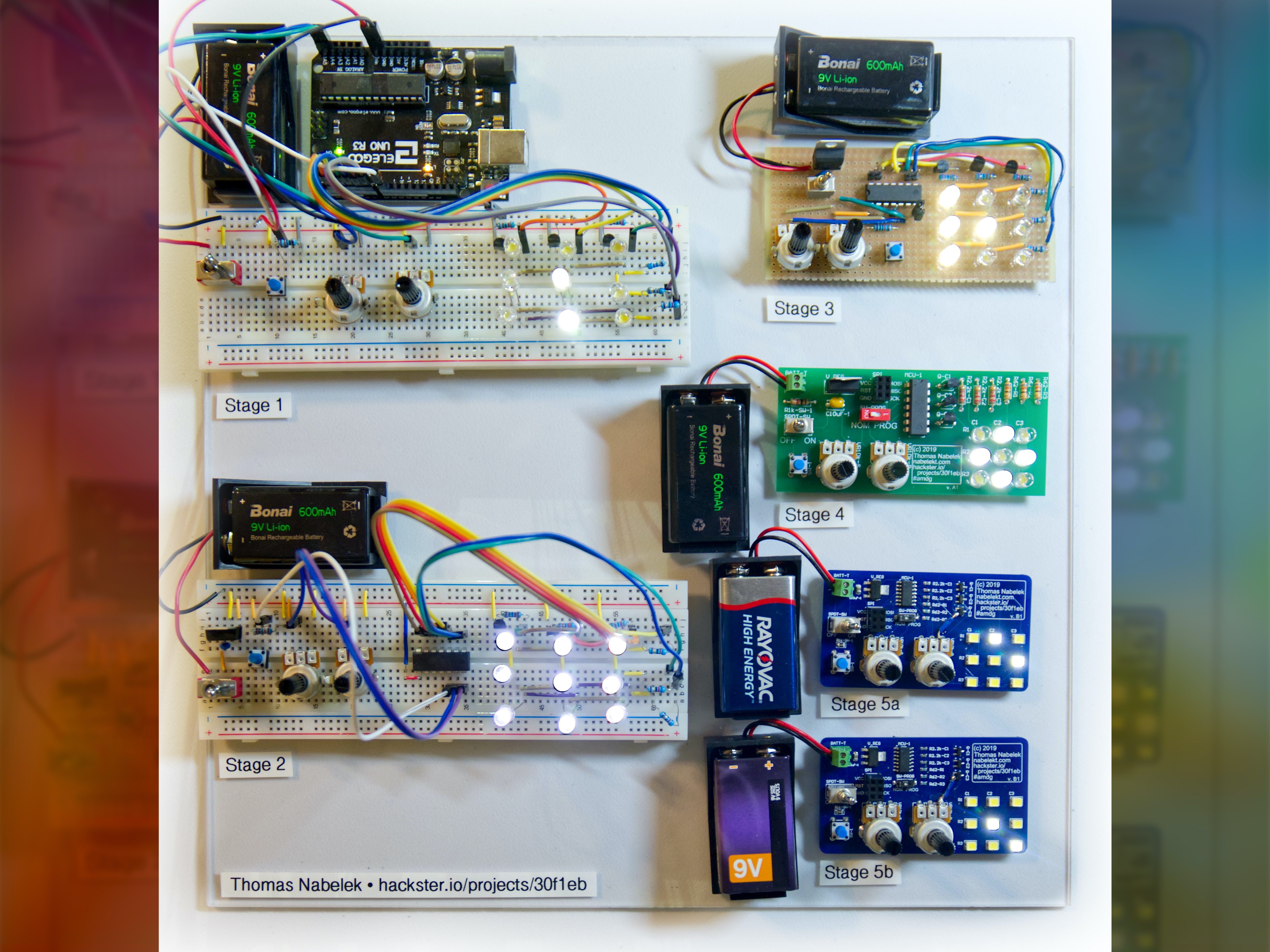 Arduino Prototype to Manufacturable PCB An LED Multiplexer Hackster.io
