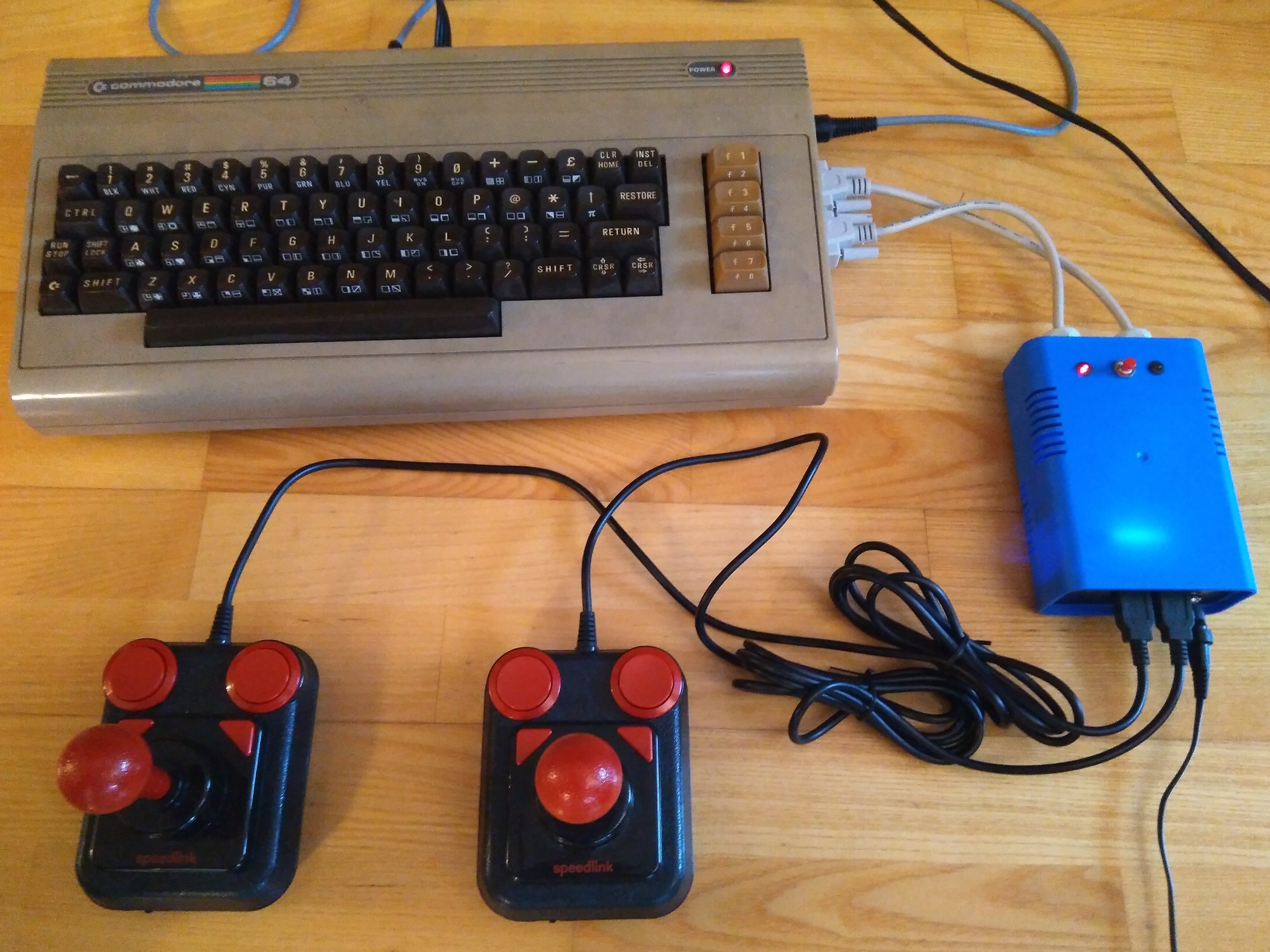 Connect USB Joystick to Commodore C64 Hackster.io