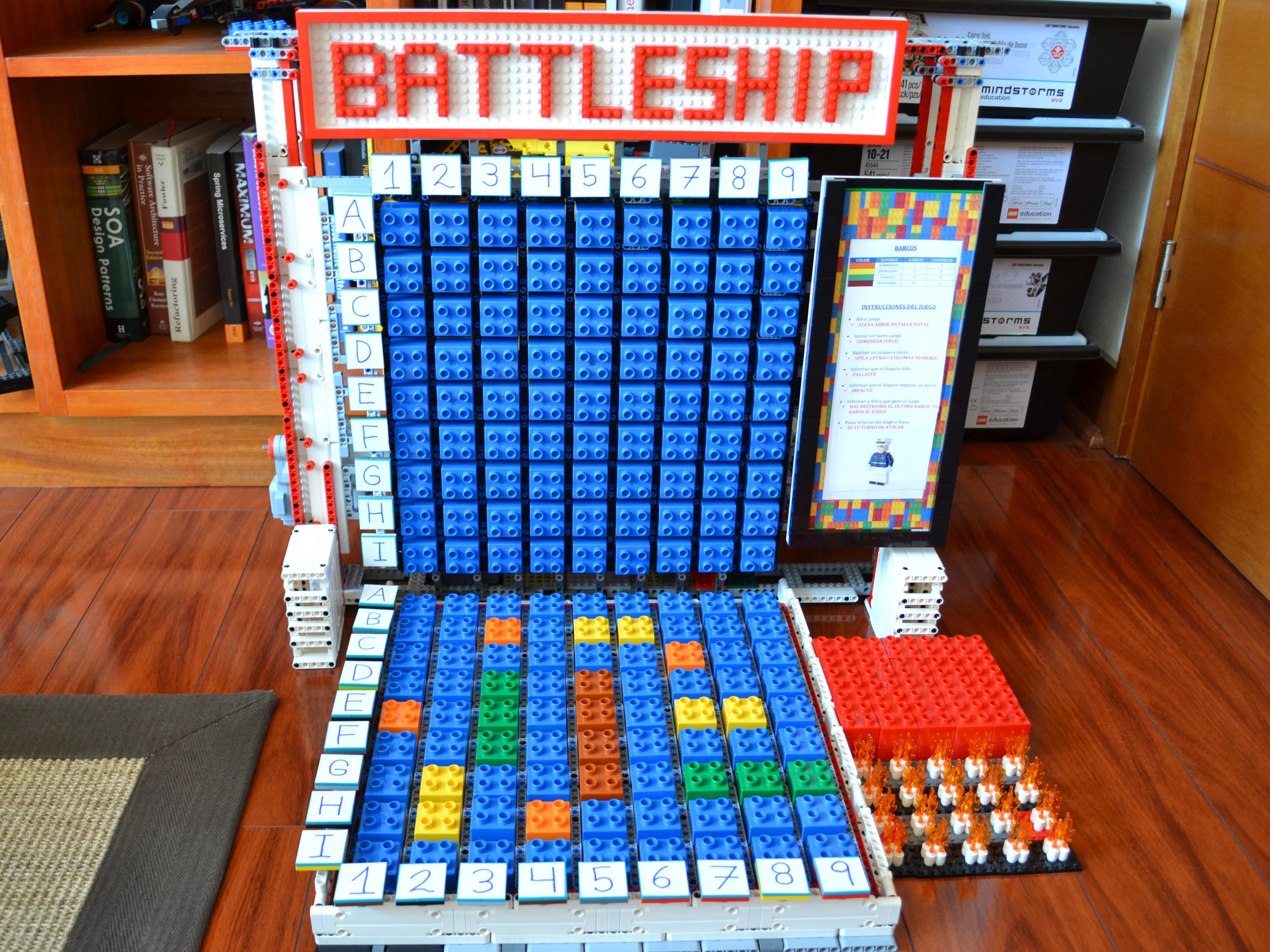 Battleship. Interactive game using Amazon Alexa and LEGO EV3 Hackster.io