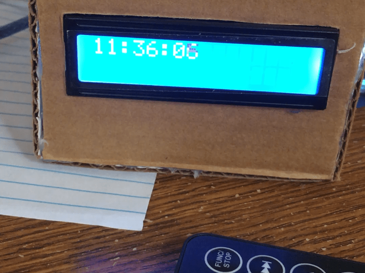 DIY Simple MathSolving Alarm Clock Out of Cardboard Arduino Project Hub