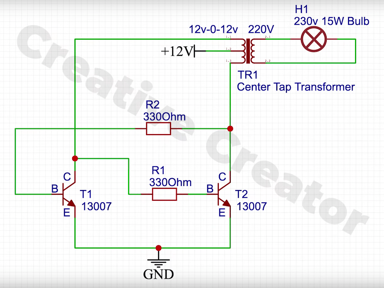 Simple Inverter Circuit - Hackster.io