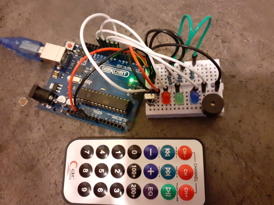 Simple IR Remote Project Arduino Project Hub