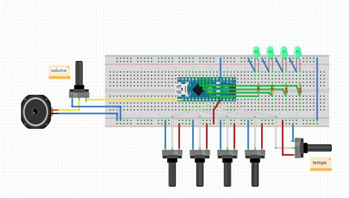 Arduino Step Sequencer Hackster.io