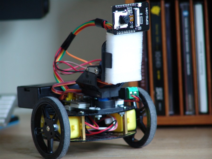 ESP32CAM Video Surveillance Robot Arduino Project Hub