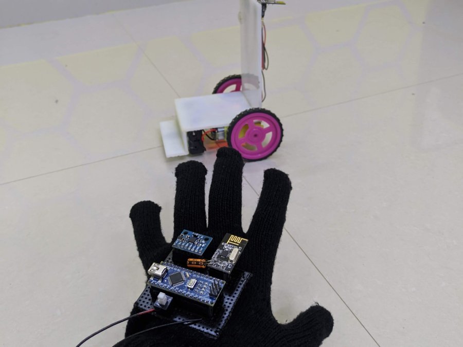 Hand gesture control wheelchair for disabled people Trybotics