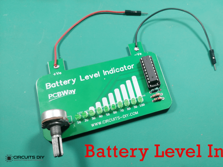 Battery Level Indicator using LM3914 Hackster.io