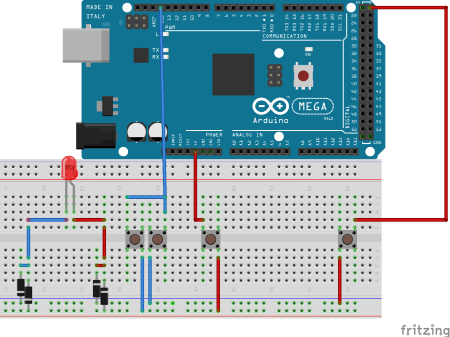 Led diode Arduino Project Hub