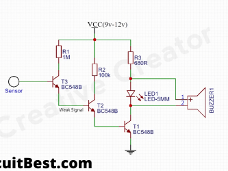 Non Contact AC Voltage Detector Circuit Diagram - Hackster.io