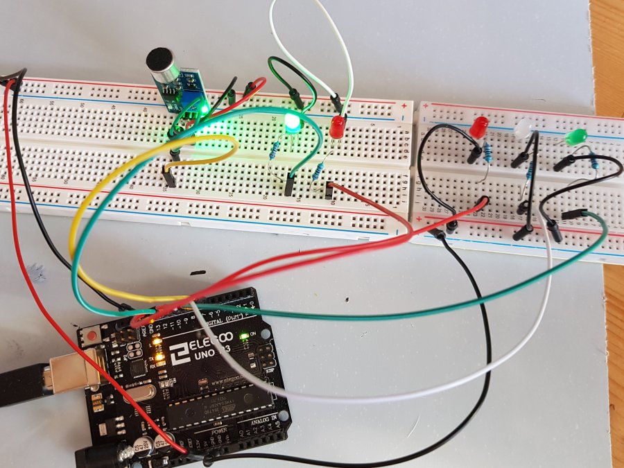 Clap and lights Arduino Project Hub