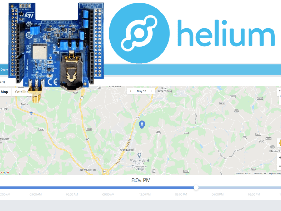 GPS Tracking With Helium Developer Kit and Cayenne Hackster.io