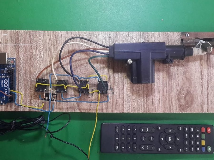 Remote Control Door Lock Hackster.io