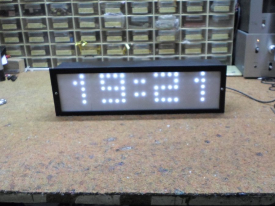 Big LED Matrix Clock Arduino Project Hub