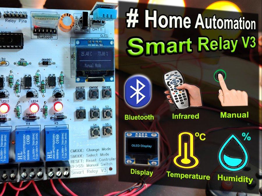 How to Make Smart Home Using Arduino Control Relay Module Arduino