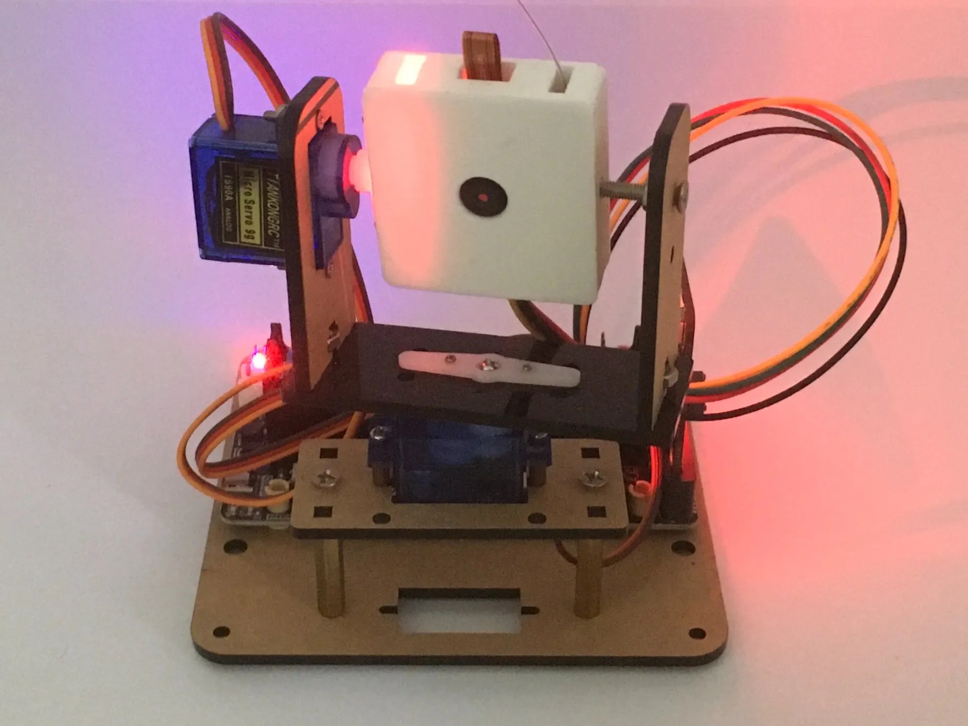 GE Project 012 Microbit Robotic WiFi Camera Control Setup Hackster.io
