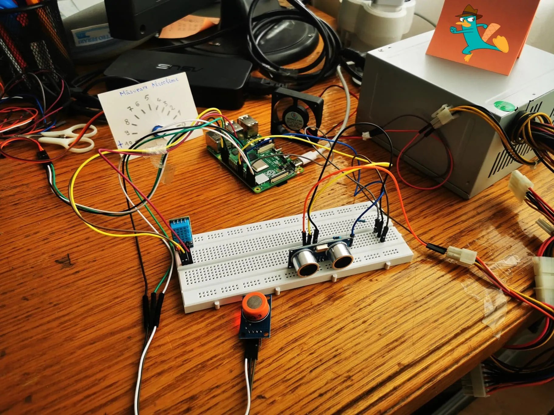 Raspberry PI Environmental Monitor and Breathalyzer Hackster.io
