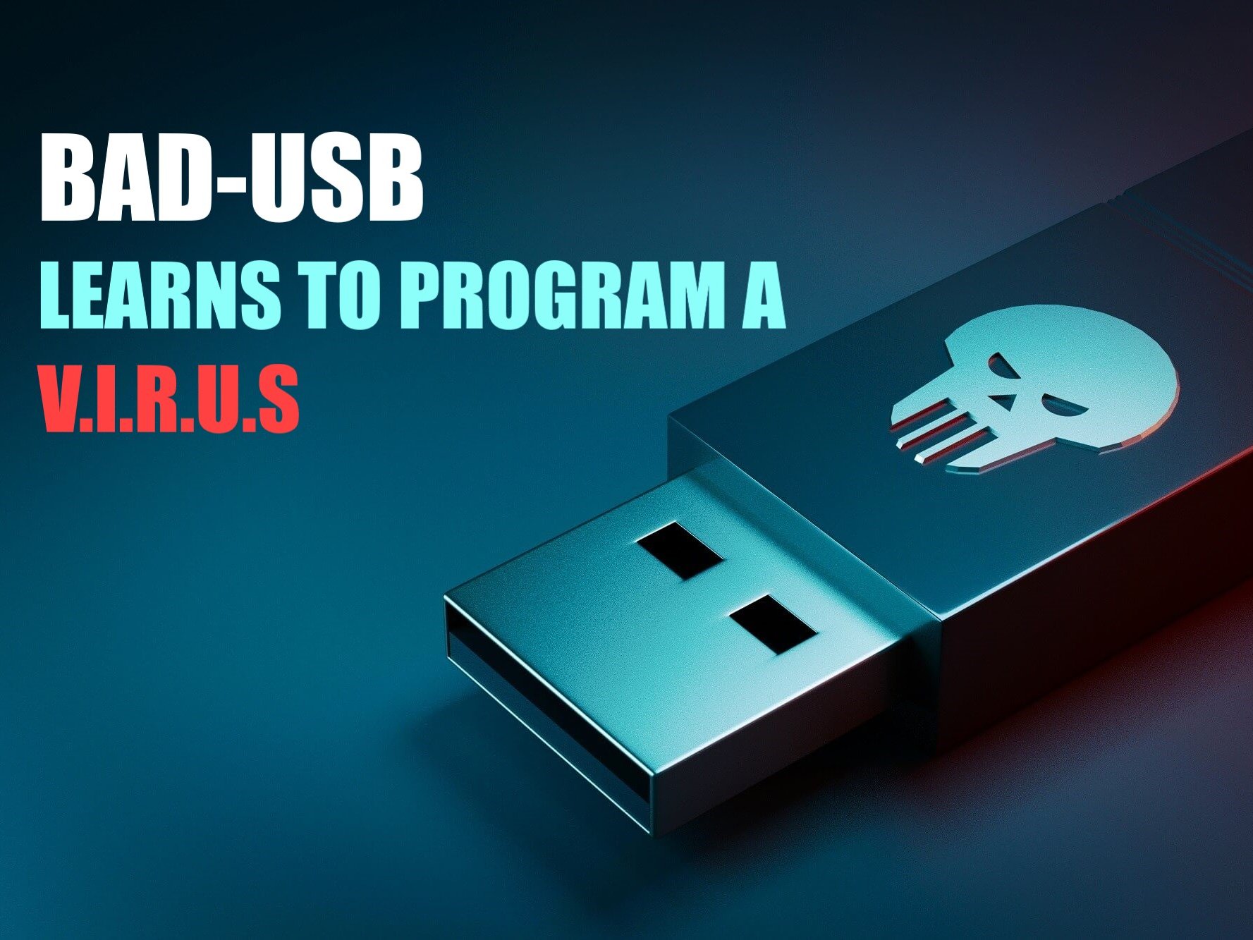 BADUSB programs a virus and executes it Hackster.io