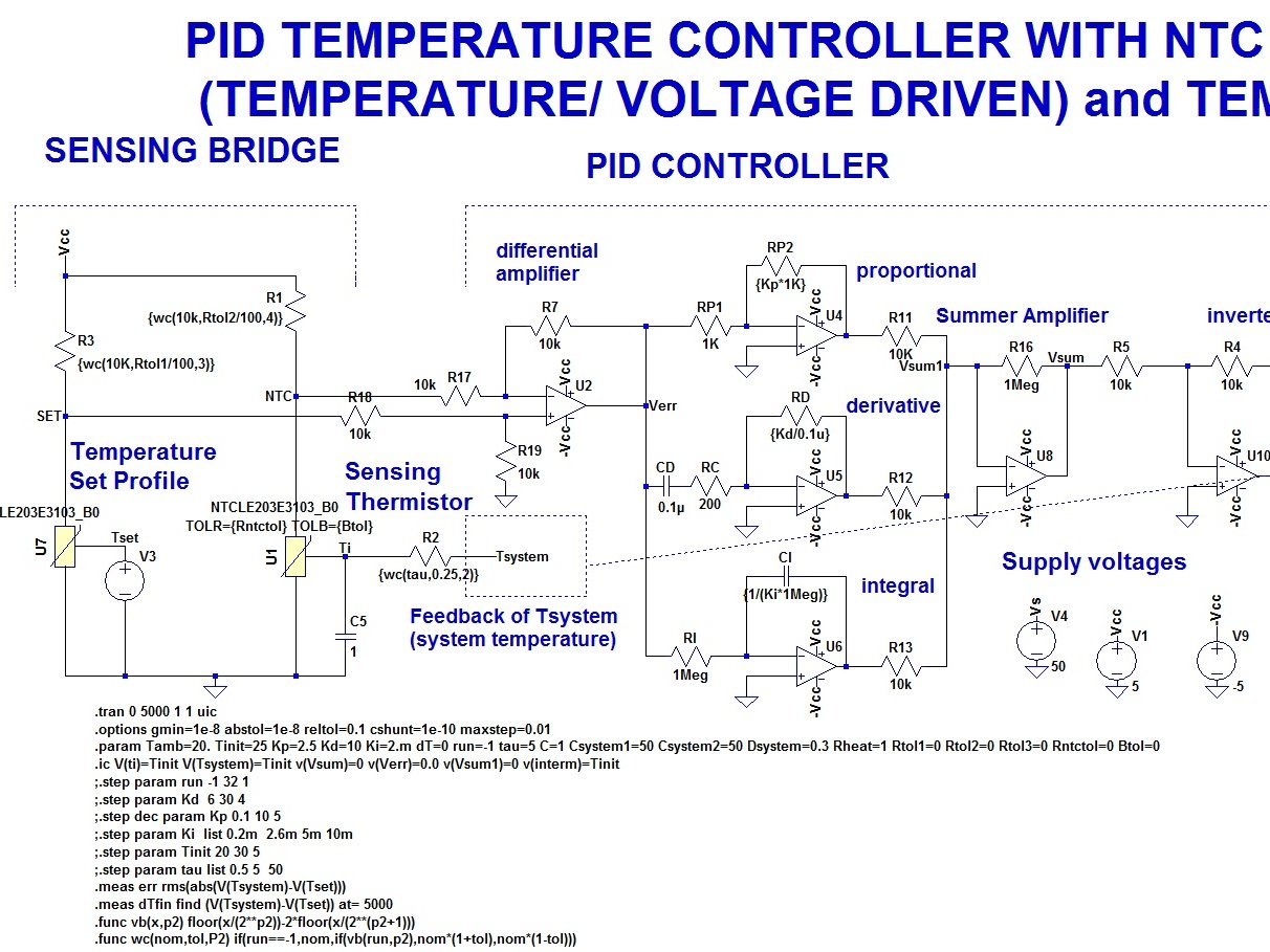 Simulation of analog PID temperature control with thermistor Hackster.io