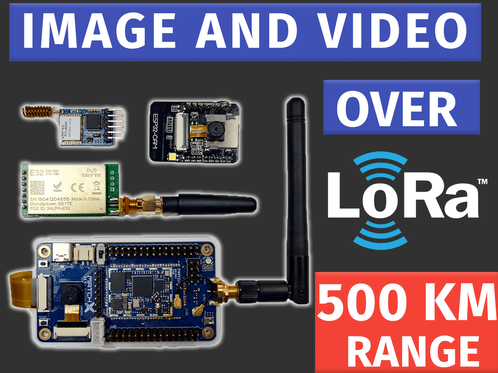 LoRa Image and Video transmission wireless ML on EdgeX Hackster.io