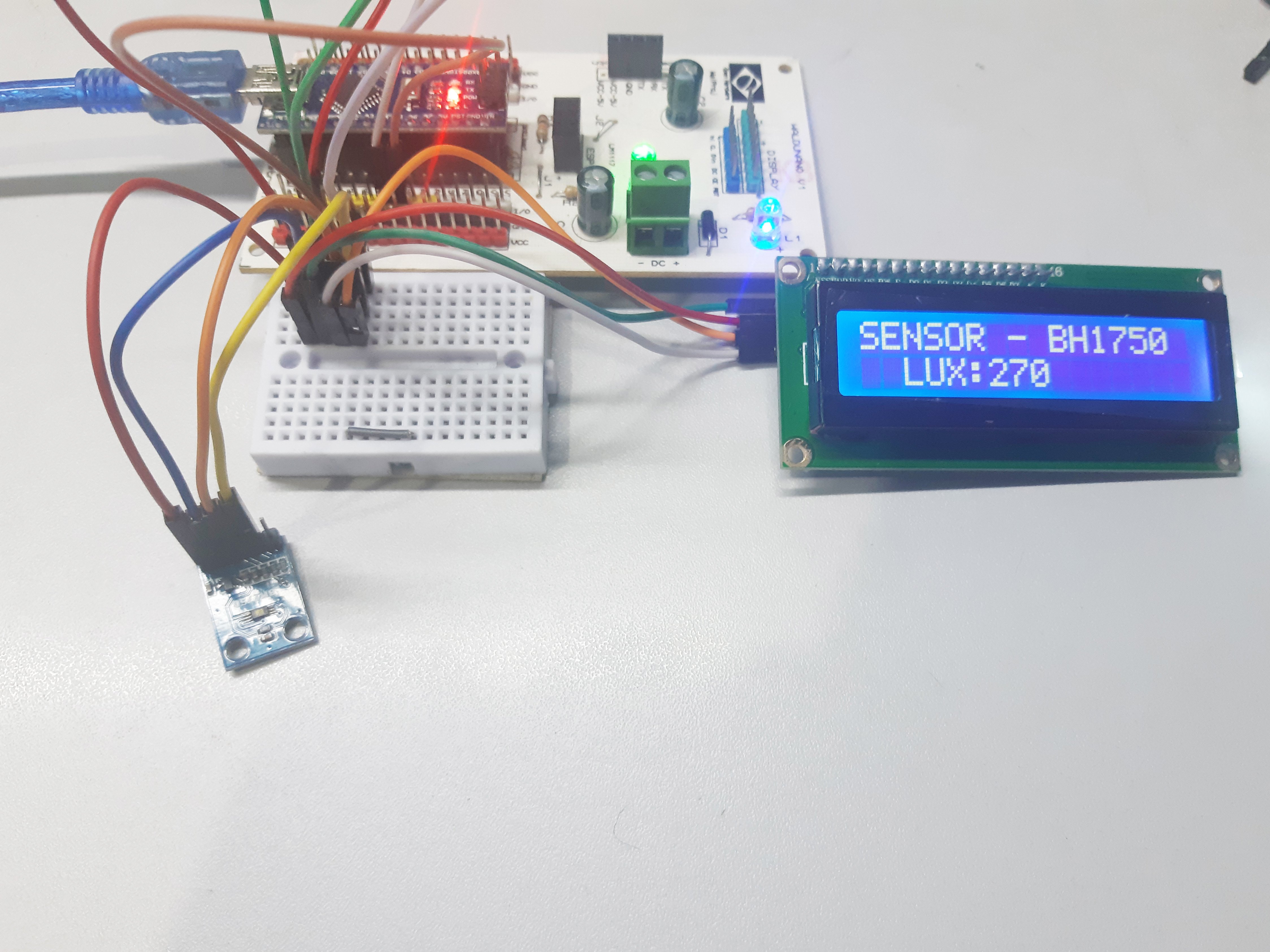 How to make a Luxmeter with Arduino and BH1750 Module Hackster.io