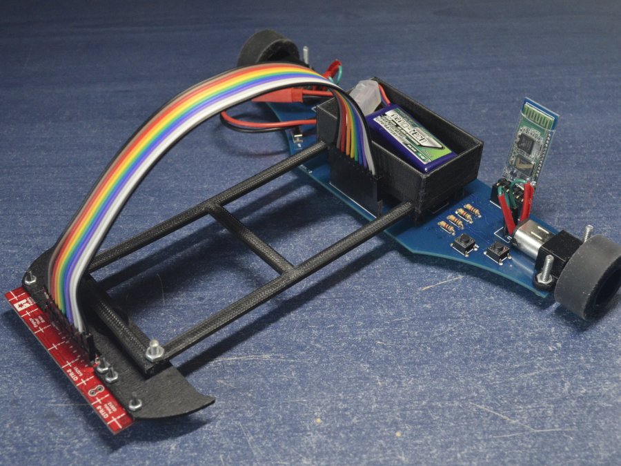 Line Follower Robot (with PID controller) Hackster.io
