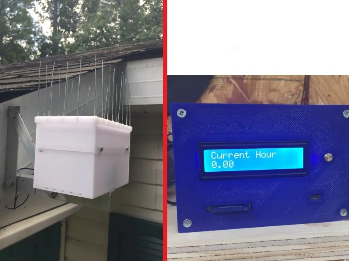 Tipping Bucket Rain Gauge Hackster.io