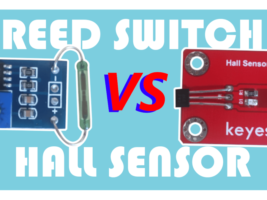 Sensors Reed Switch and Hall Sensor Comparison Arduino