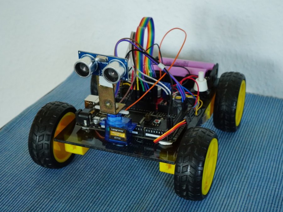 Smartphone Controlled Arduino Car with AutoMode Arduino Project Hub