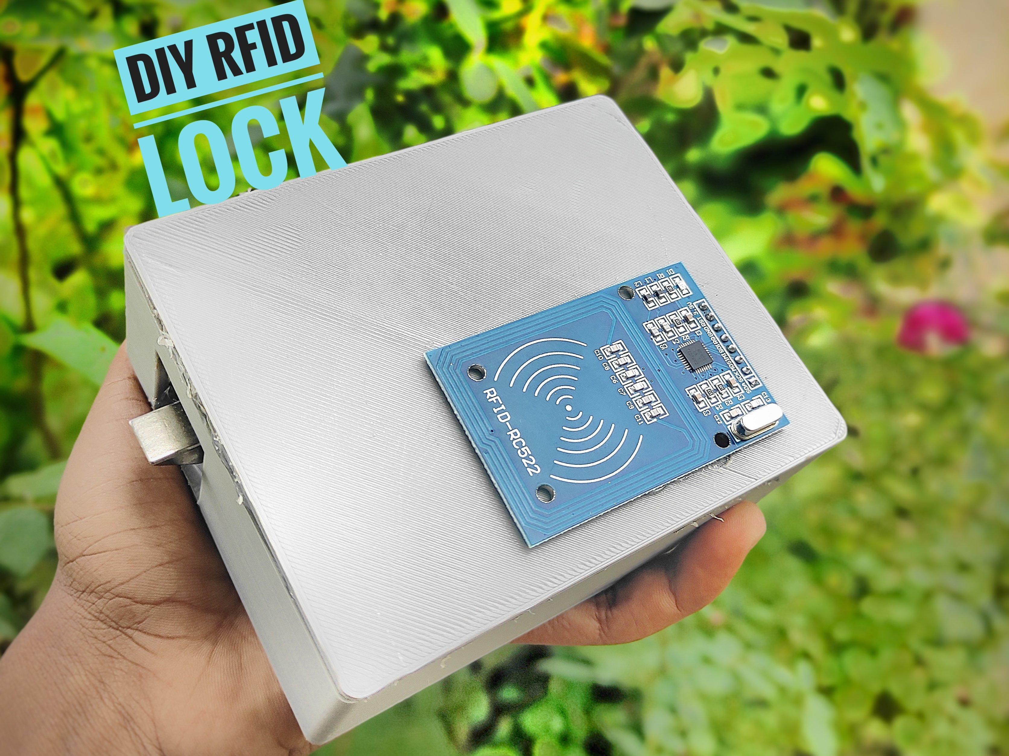 DIY RFID DOOR LOCK System Hackster.io