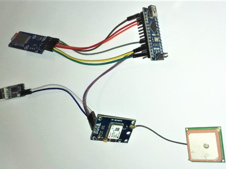 GPS (Neo6m) Portable Tracker with Micro SD Card Module Arduino