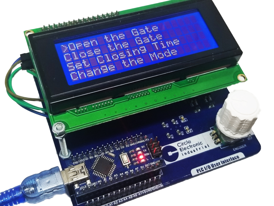 Arduino Powered PLC Display (Cheapest Display for PLC) Arduino