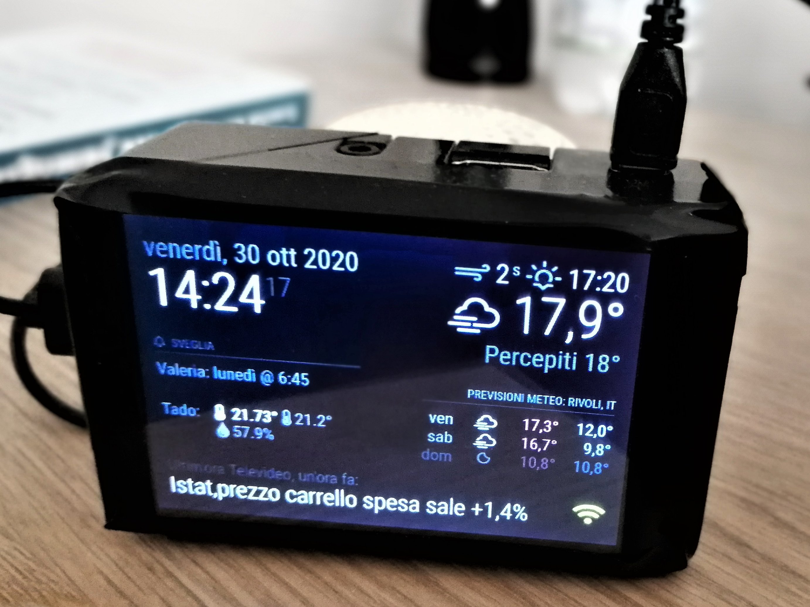 MagicMirror Alarm Clock Hackster.io