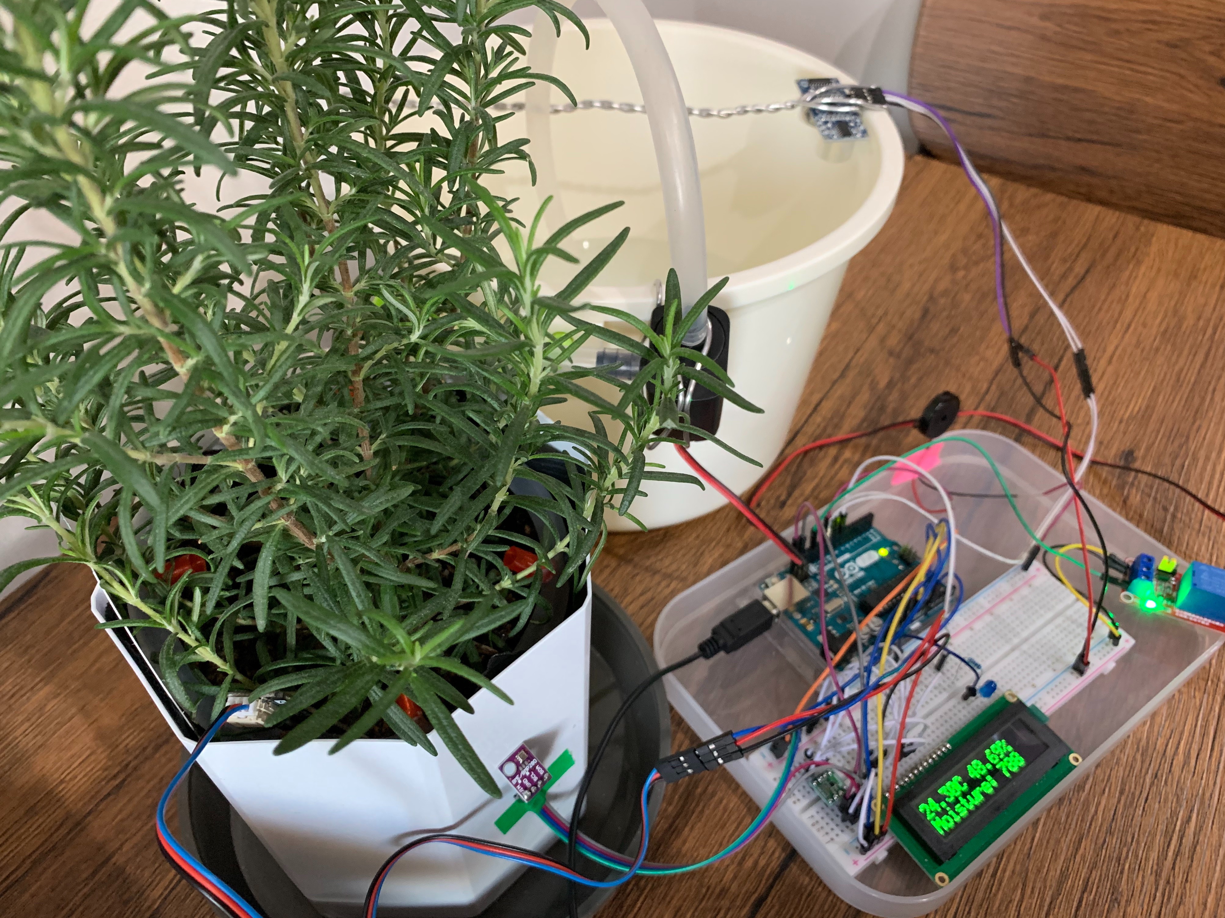 Automatic Watering System for My Plants Hackster.io