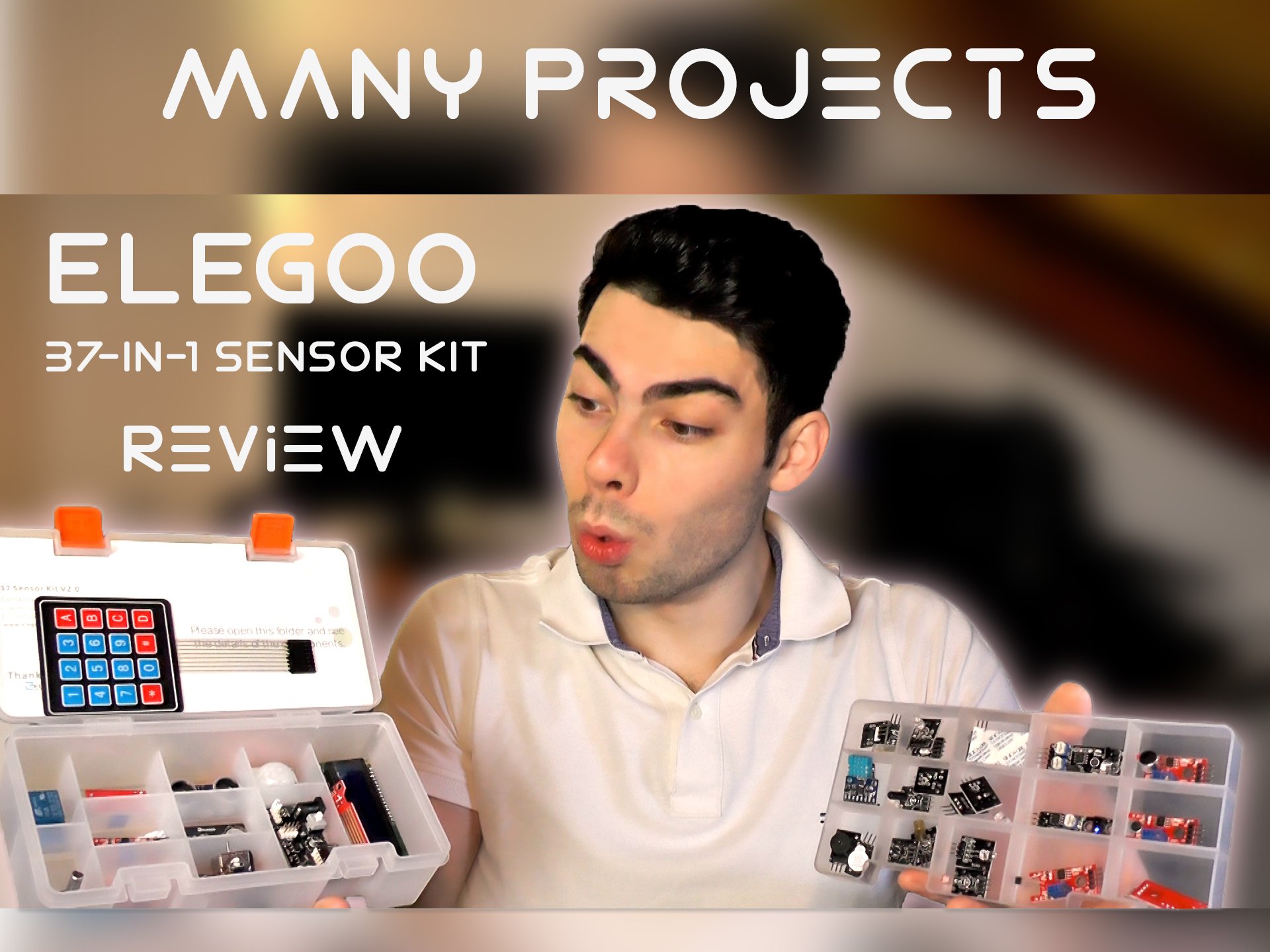ELEGOO 37 IN 1 MODULE KIT Many projects in just one kit Hackster.io