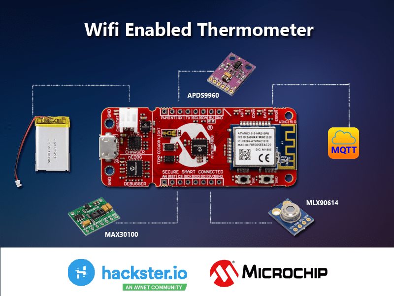 Wifi Enabled Thermometer - Hackster.io