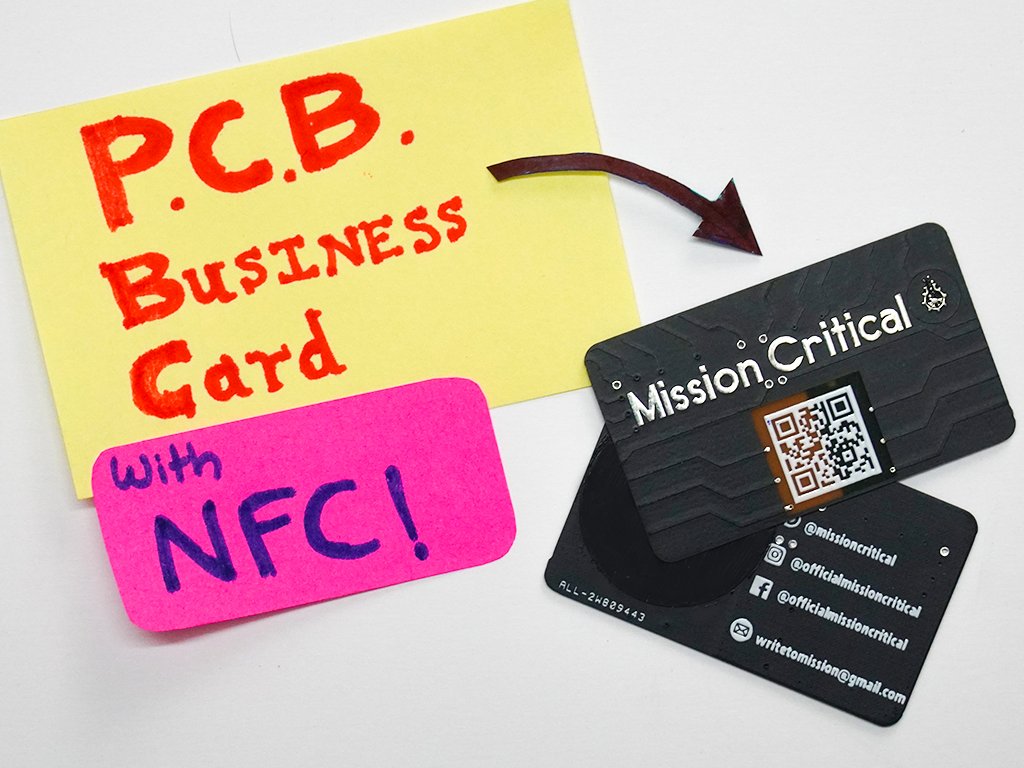 NFC Business Card! Hackster.io