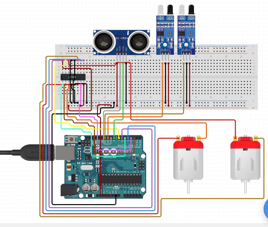 Arduino Obstacle Avoiding Robot Using L293d Motor Dri vrogue.co