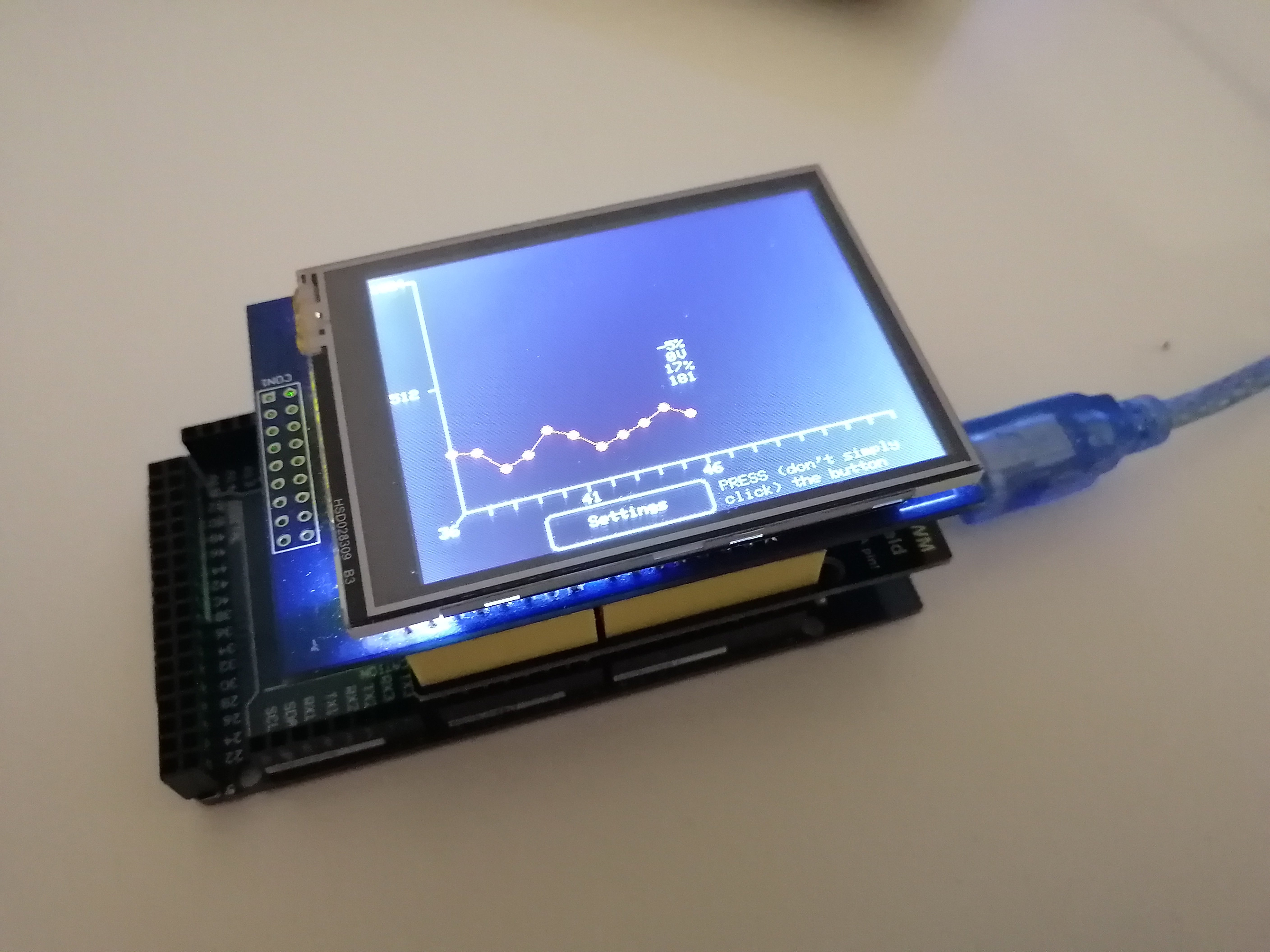 How to Create a Data Displaying System with a TFT Screen 2 Hackster.io