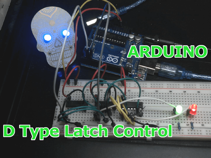 Control a D Type Latch Digital Circuit With Arduino Arduino Project Hub