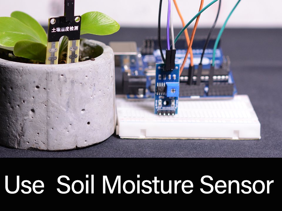 How to use Soil moisture Sensor Hackster.io