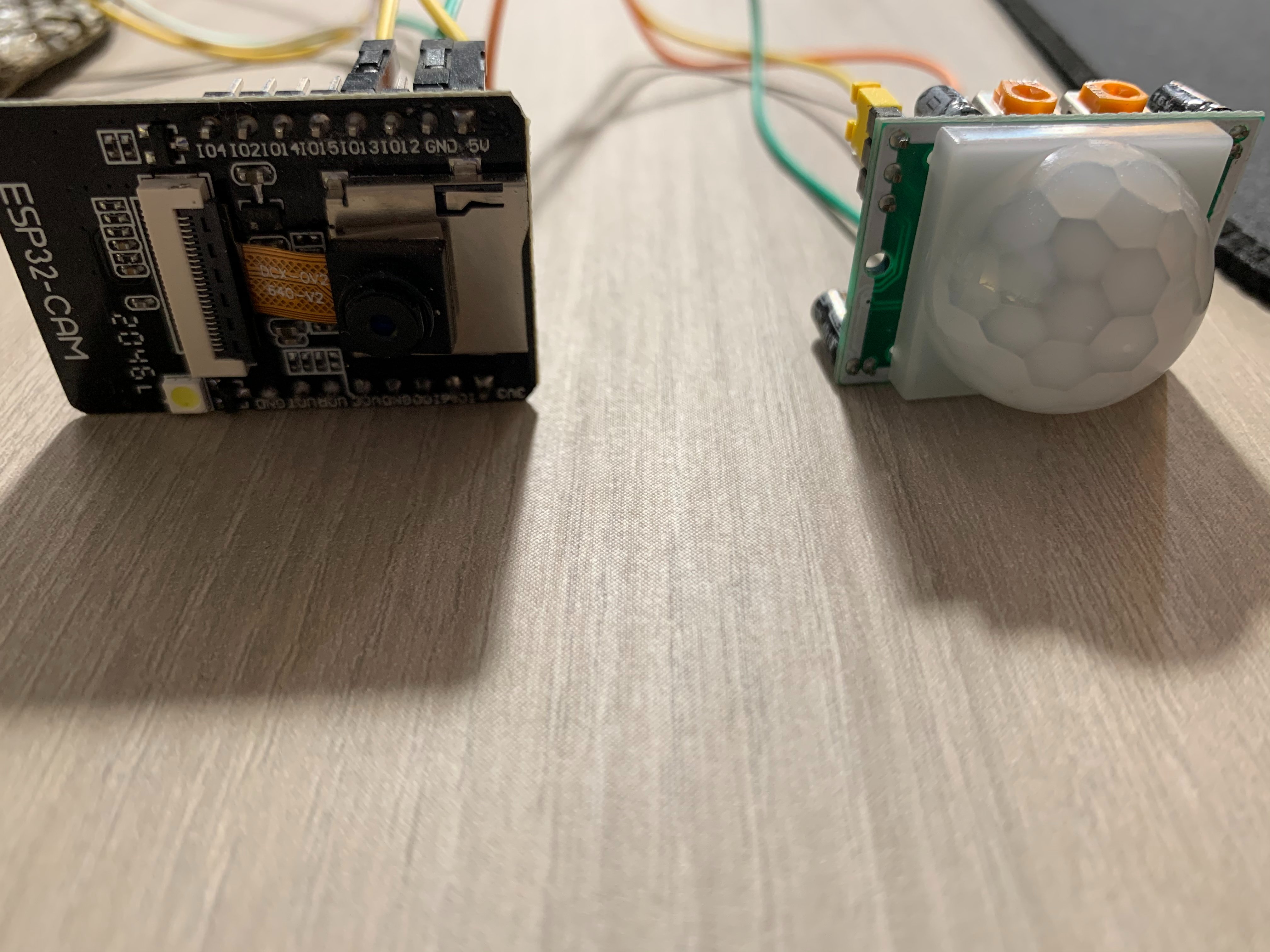 SecurityCamera with Esp32 Cam, PIR and Telegram Bot Hackster.io