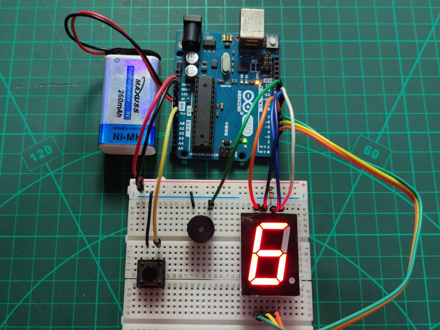 Digital Ludo Dice With Arduino 7 Segment Display Proj vrogue.co