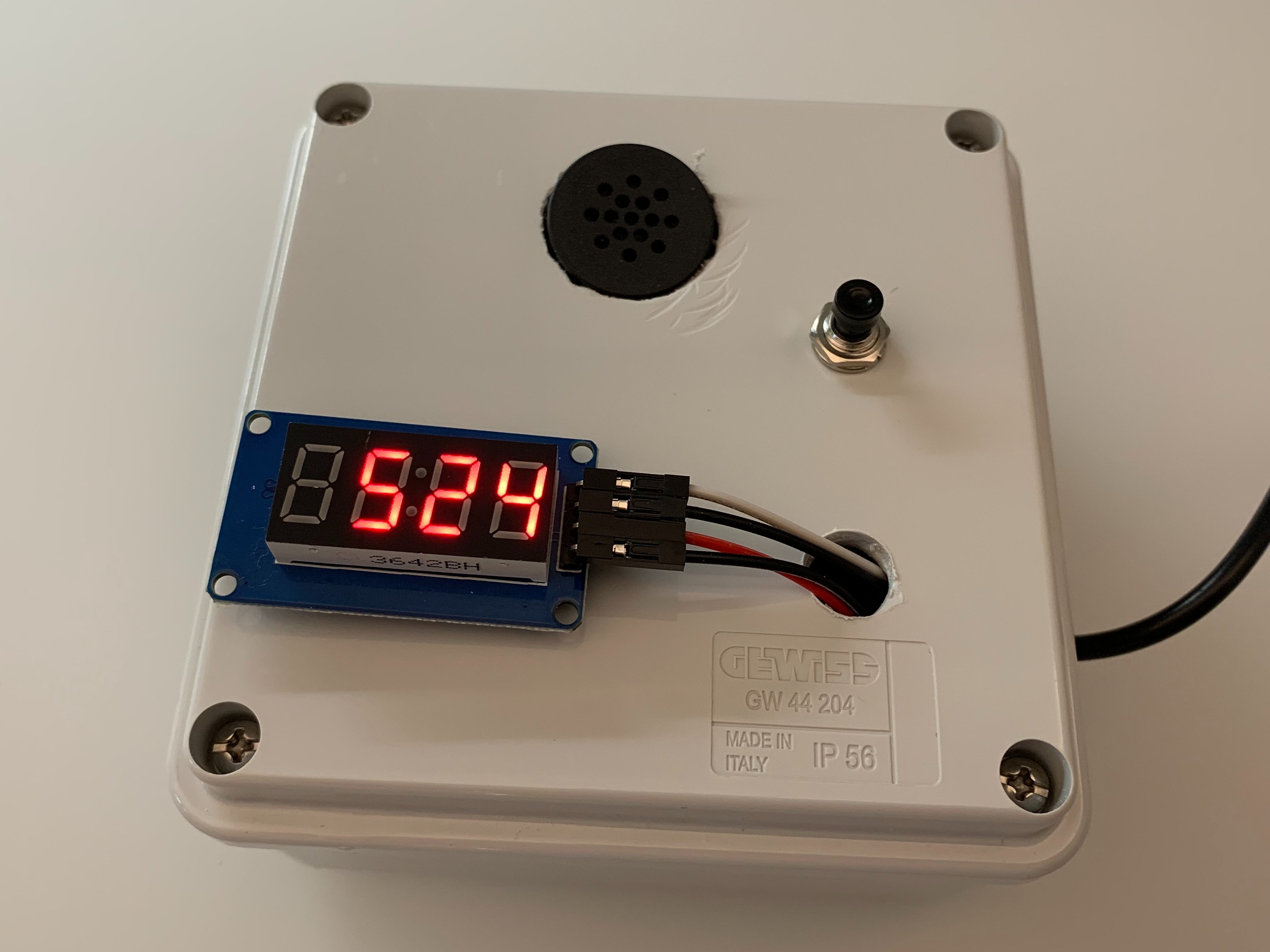 Cool Timer with Voice synthesizer Hackster.io