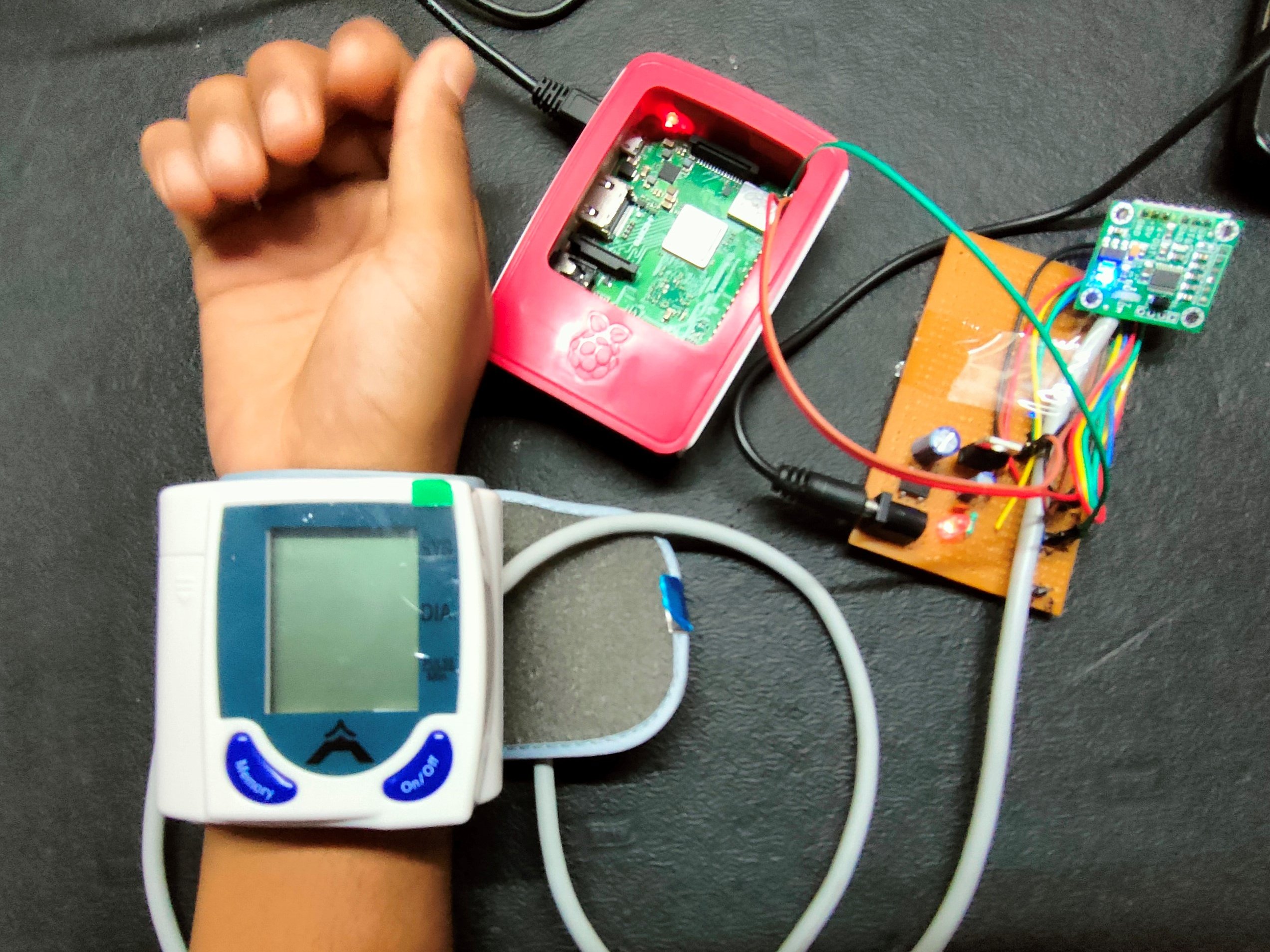 Blood Pressure Sensor Interfacing with Raspberry Pi Hackster.io