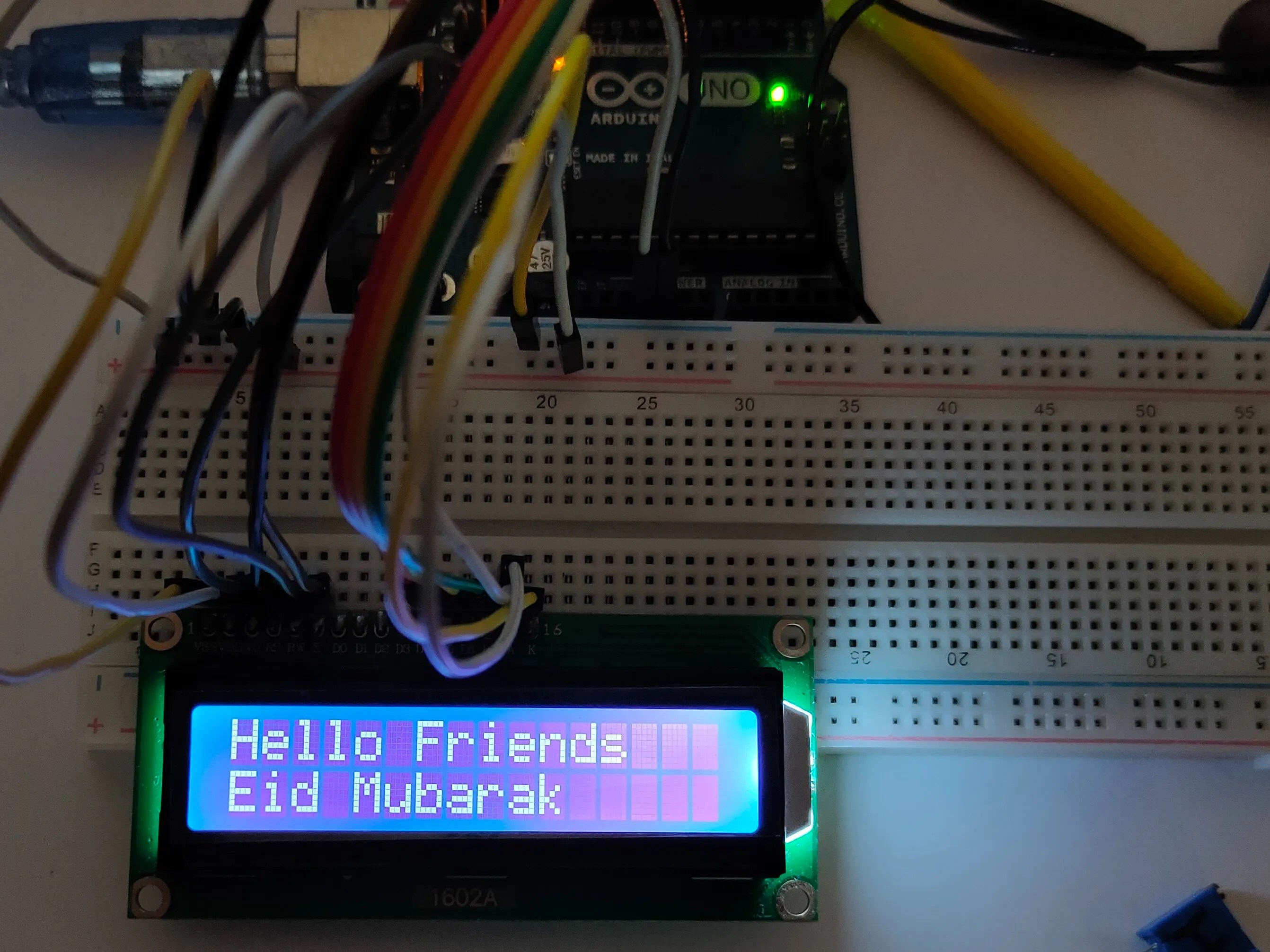 LCD Display without Potentiometer and Resistor Hackster.io