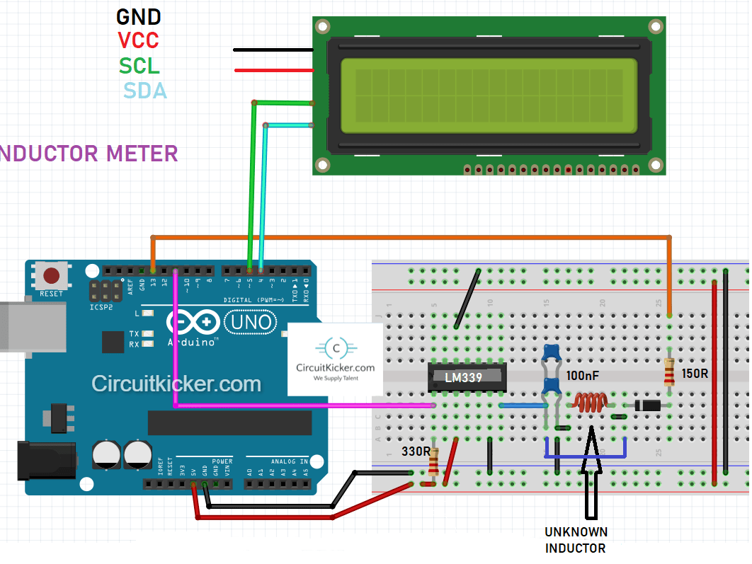 How to make inductance meter using Arduino Hackster.io