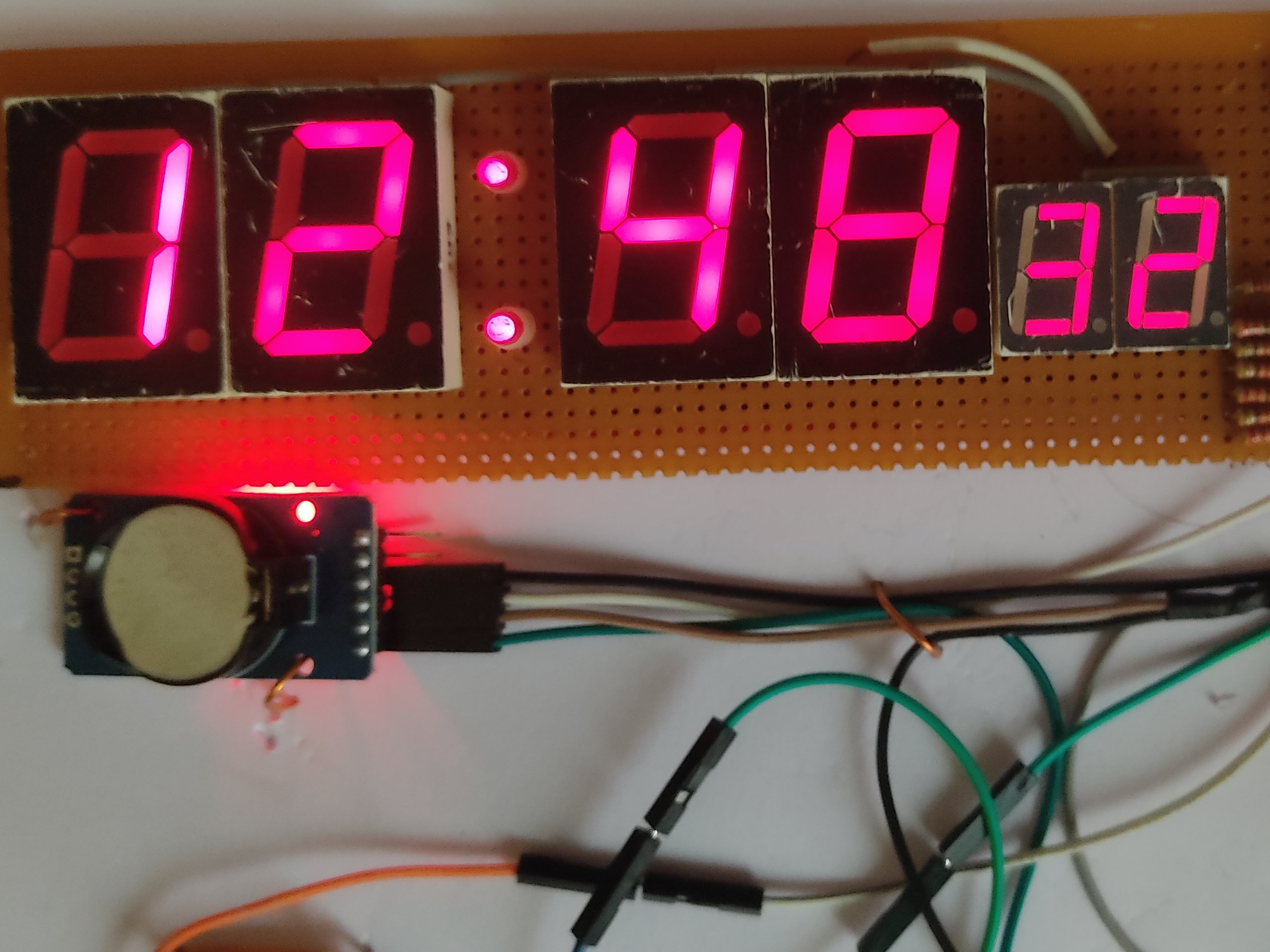 Digital Clock using Arduino Nano Hackster.io