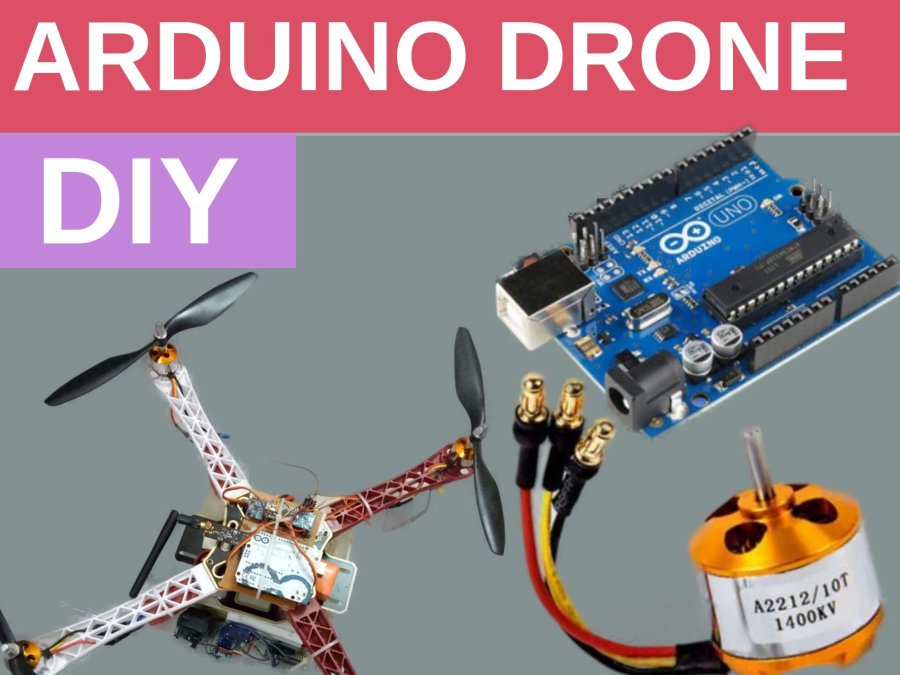 DIY Arduino based Quadcopter Drone Arduino Project Hub