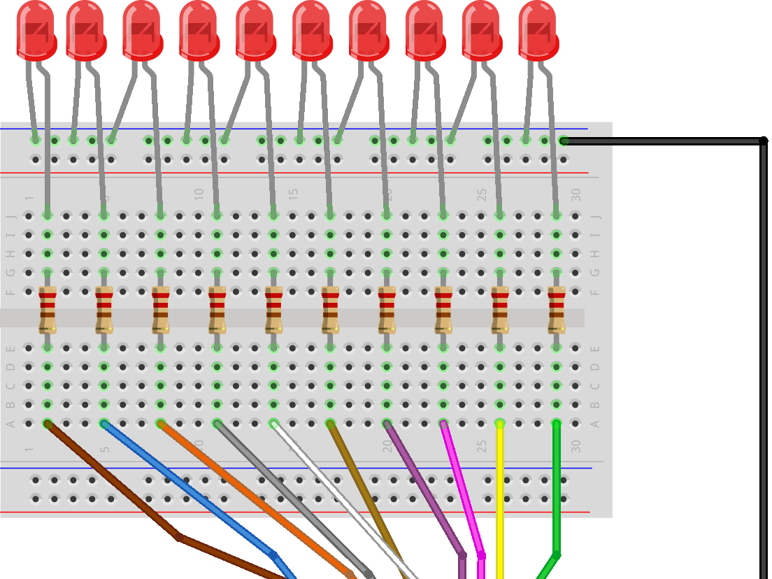Arduino 4 LED Patterns Hackster.io