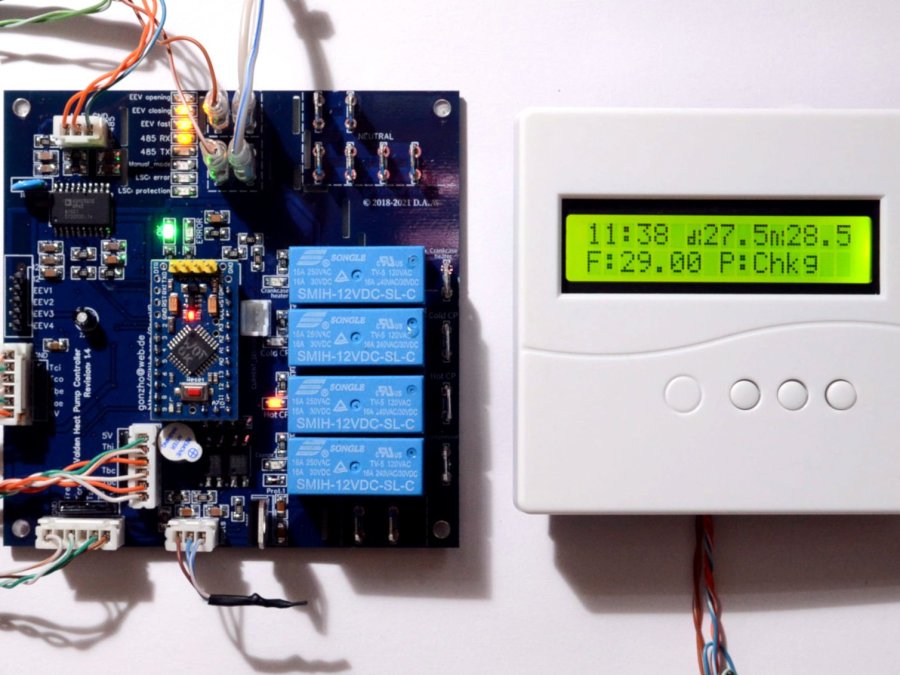 Valden Heat Pump Controller Arduino Project Hub