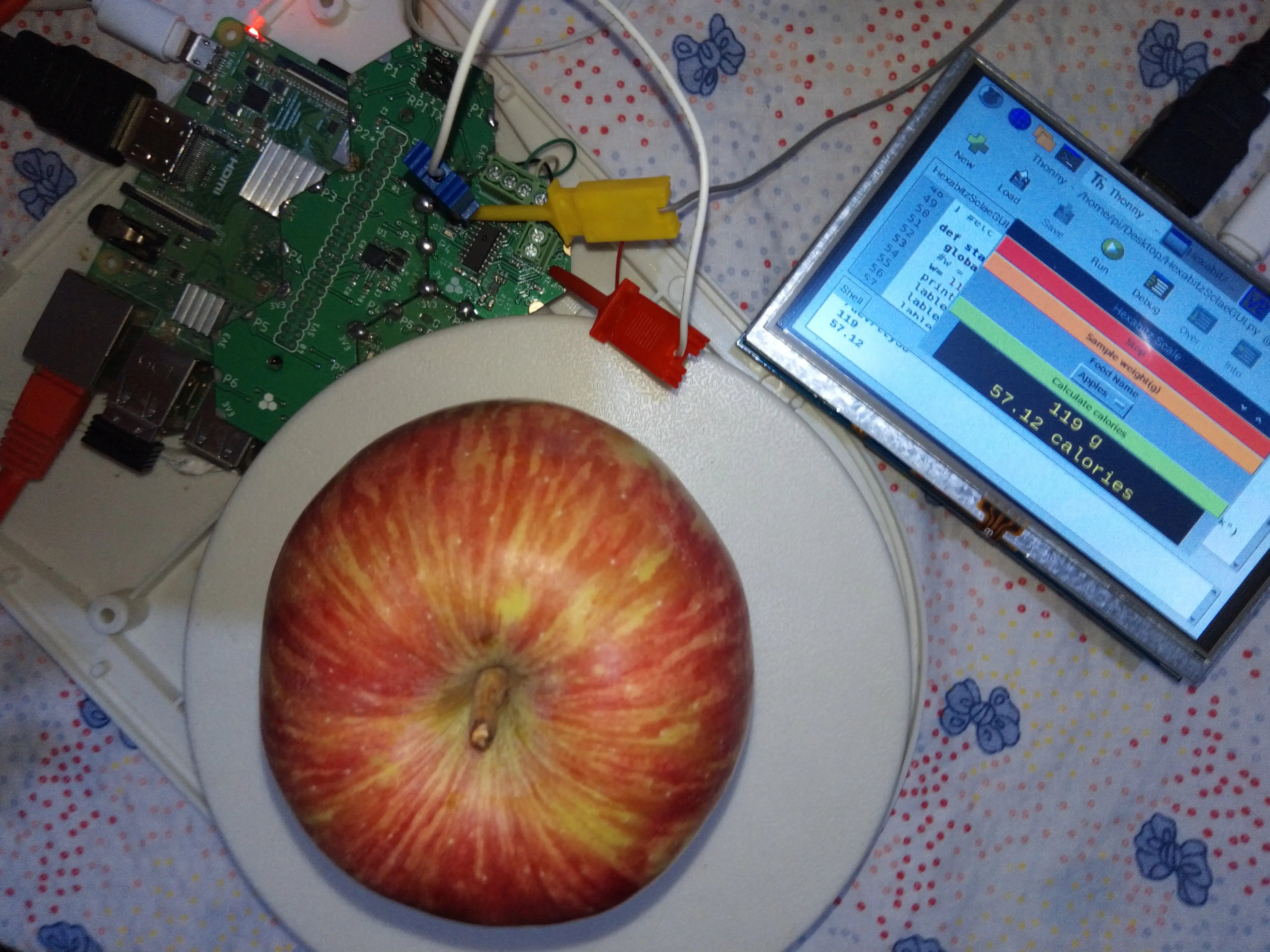 Raspberry Pi Smart Food Scale with Hexabitz Modules Hackster.io